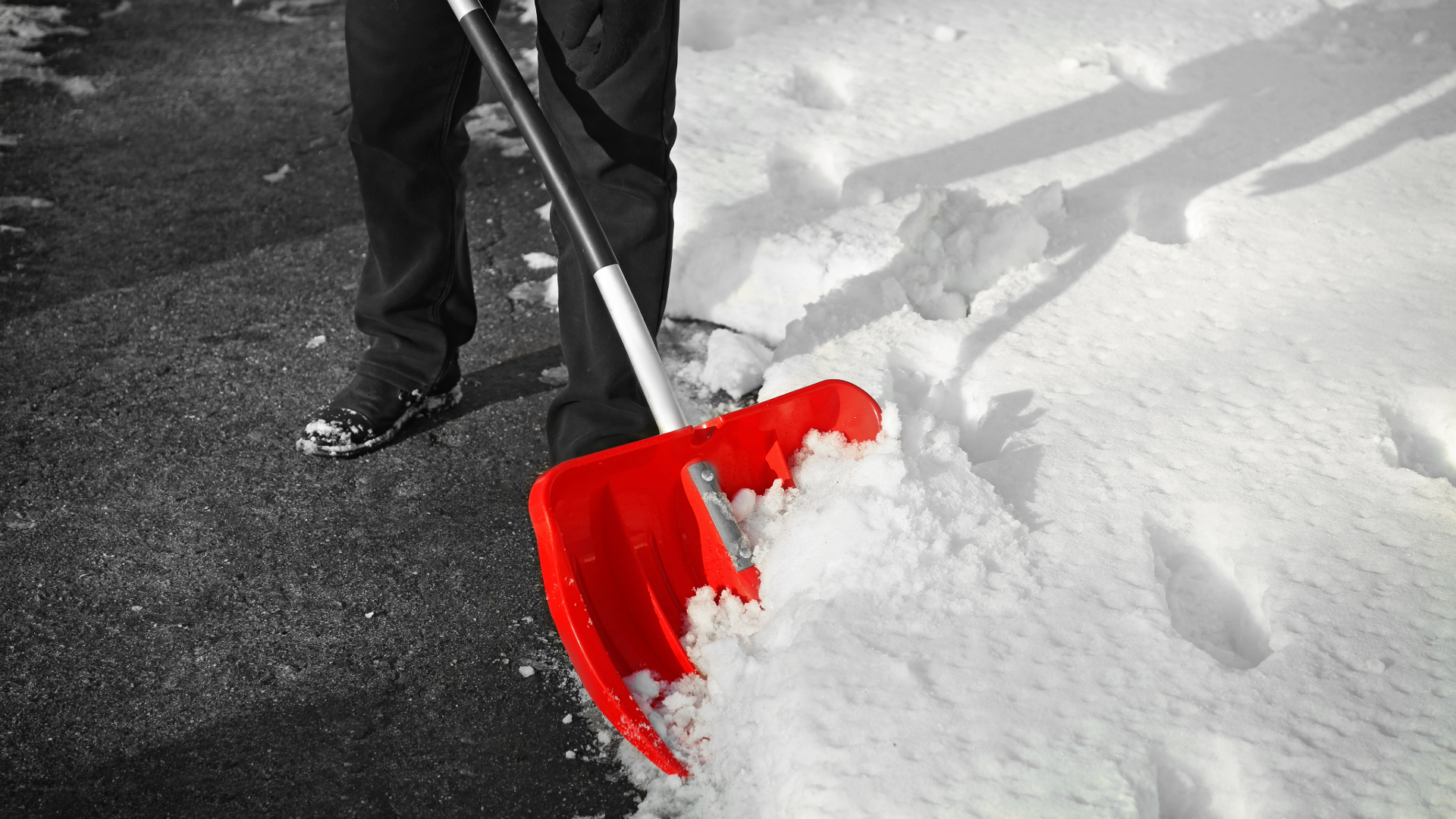 shovel snow